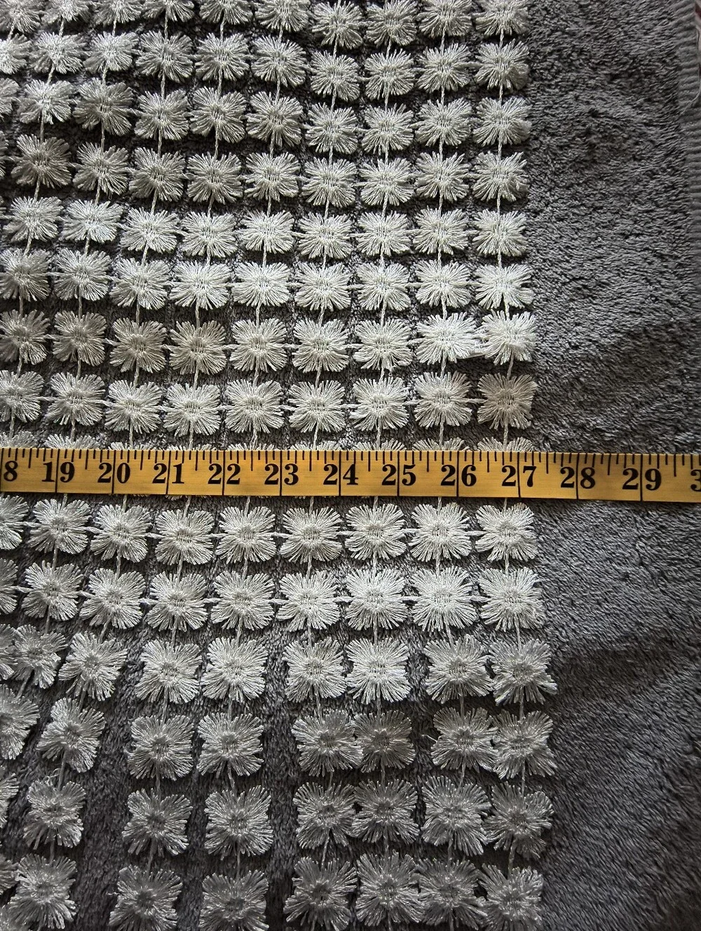 Floral Lace Open Front Embroidered Shawl Fringe Wrap White/Off White Mother
